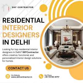 Trusted Residential Interior Designers in Delhi , Chhatarpur