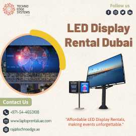 Rent LED Displays in Dubai for Trade Shows, Dubai