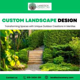 Best Custom Landscape Design Service, Menifee