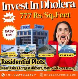 Invest In Dholera with Most Trusted Developer of D, Ahmedabad