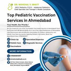 Top Pediatric Vaccination Services in Ahmedabad, Ahmedabad