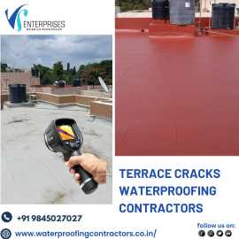 Terrace Cracks Waterproofing Contractors in Bangal, Bengaluru