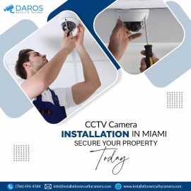 CCTV Camera Installation in Miami: Secure Your Pro, Hialeah