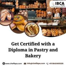 Get Certified with a Diploma in Pastry and Bakery, New Delhi