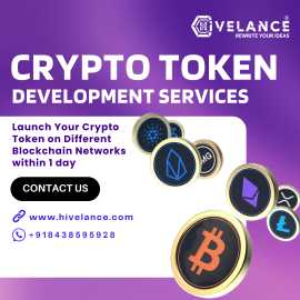 Launch your Crypto Token on Leading Blockchains , Dubai