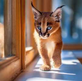 Caracal Kittens Ready for New Homes