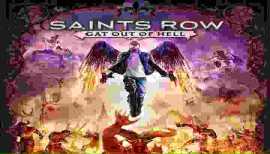 Saints Row Gat Out Of Hell Laptop / Desktop Game , ps 1