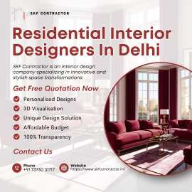 Best Residential Interior Designers in Delhi Today, New Delhi