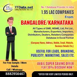 Download the List of Companies in Bangalore (Excel, Bengaluru
