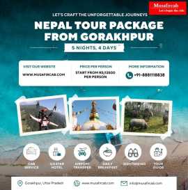 Gorakhpur to Nepal Tour Package, Gorakhpur