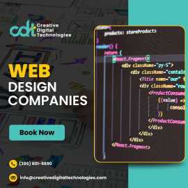 Web Design Companies–Creative Digital Technologies, Dubai
