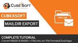 CubexSoft Maildir to OLM Converter, $ 39