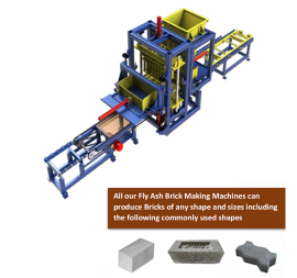 Fully Automatic Fly Ash Brick Making Machine, Sivaganga