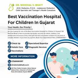 Best Vaccination Hospital For Children In Gujarat, Ahmedabad