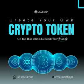 Create your token today with Maticz, Delaware City
