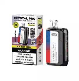 Crystal Pro Boost Plus 25000 Puffs Disposable Vape, £ 14
