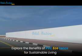 PVC Eco Fences in Construction Projects, £ 0