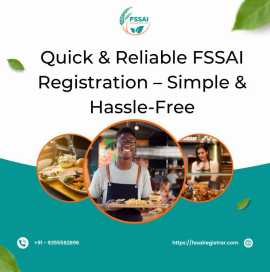 Fast & Easy FSSAI Registration, Bilaspur