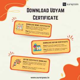 Udyam Certificate Download API - MSME Certificate, New Delhi