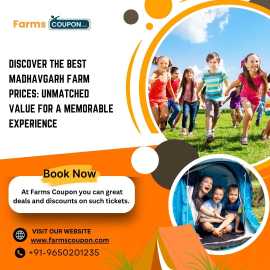 Get discounted ticket madhavgarh farms, Gurgaon
