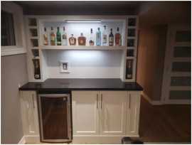 Custom Basement Man Cave Design in Toronto, Toronto