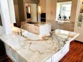 Hire Us for Affordable White Marble Kitchen Bench, North Sydney