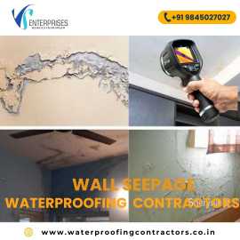 Wall Seepage Waterproofing Contractors in Bangalor, Bengaluru