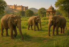 How Long is an Elephant Safari in Jaipur, Jaipur