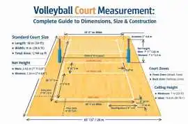 Badminton & Volleyball Court Dimensions Guide, Bengaluru