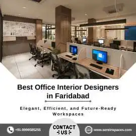 Best Office Interior Designers in Faridabad, New Delhi