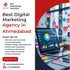  Best Digital Marketing Agency in Ahmedabad – ETA , Ahmedabad