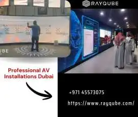 AV Installations UAE | Immersive Audio Visual Tech, Dubai