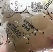 Custom Stainless Steel Tags, Calgary