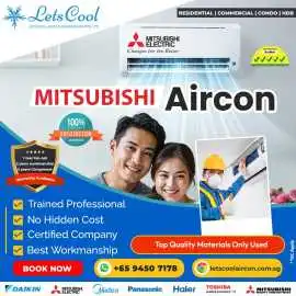 Mitsubishi Aircon Singapore, $ 50