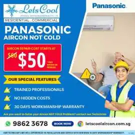 Panasonic Aircon Not cold, $ 50