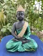 Peaceful Dhyan Buddha Figurine | Lord Buddha Idol, Rp 499