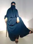 Blue Abaya for Women by Mirraw – Stylish Abaya, $ 85