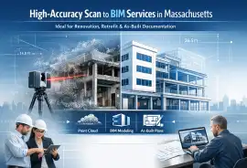 Professional Scan to BIM Services in Massachusetts, Boston