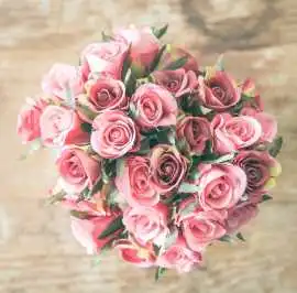 Elegant Pink Rose Flower Bouquet – Perfect Gift fo, $ 0