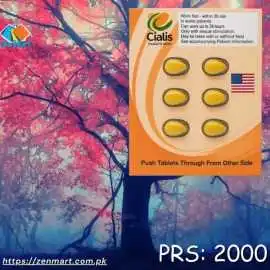 Cialis 20mg Tablets in Pakistan, PRS - 1999 | 0322, Islamabad