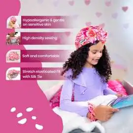 Paint Party Mulberry Silk Hair Wrap for Kids & Tee, ₹ 5,913