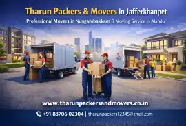Movers in in Jafferkhanpet ,Nungambakkam & Alandur, Madurai