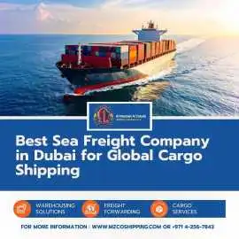 Best Sea Freight Company in Dubai for Global Cargo, Dubai