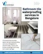 Bathroom tile waterproofing services in Bangalore, Bengaluru