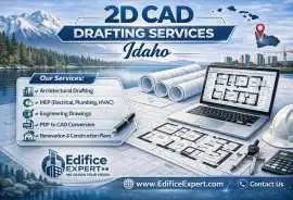 2D Drafting Services for Architecture in Idaho, Boise