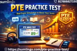 PTE Practice Test – Real Exam Simulation to Boost , Amritsar