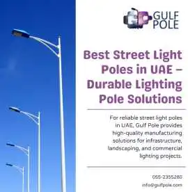Best Street Light Poles in UAE – Durable Lighting , $ 40