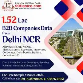 1.52 Lakh Delhi NCR Companies Database, Delhi