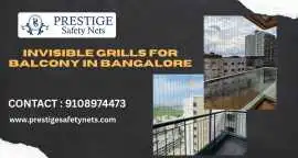 Best Invisible Balcony Grills In Bangalore | Prest, Bengaluru