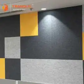 Modern Acoustic PET Panels for Walls & Ceilings, Bengaluru